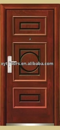 steel wooden armored door