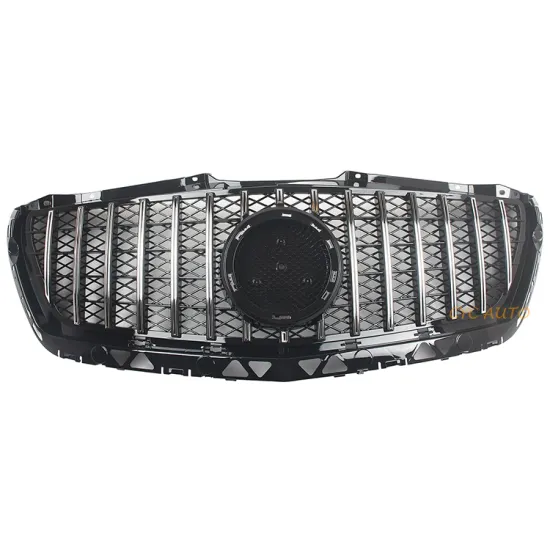 Black Mesh Front Bumper Grille Panamericana GT Style for Mercedes-Benz MPV Sprinter W906 (2014-2017)