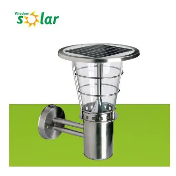 Good partner wisdomsolar led solar wall lights for garden lighting