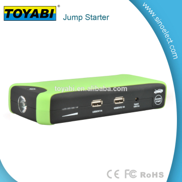 Compact and Portable 400 Amp Peak With 12000mAh Portable Car Battery Jump Starter start the car in low temperature