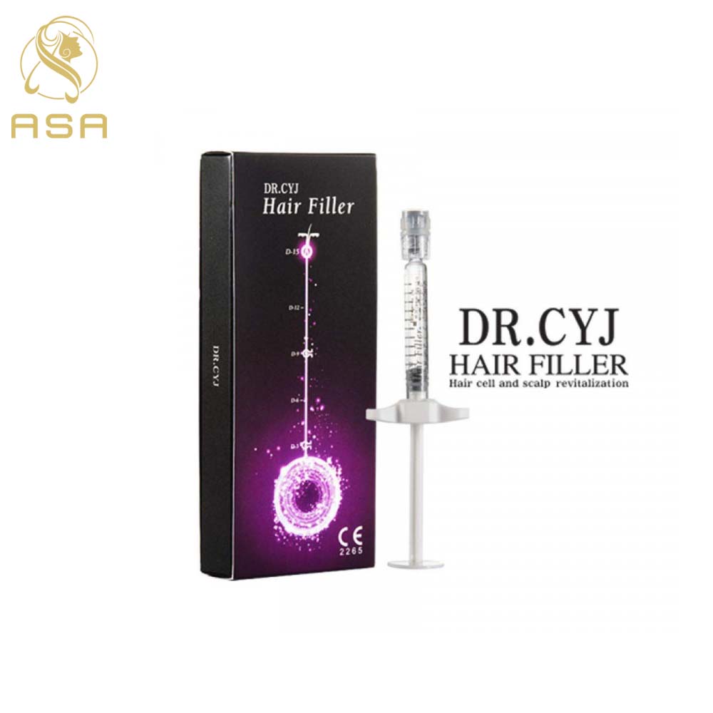 Dr Cyj Hair Filler 1 ml pour la croissance des cheveux de la régénération des follicules pileux intensifs