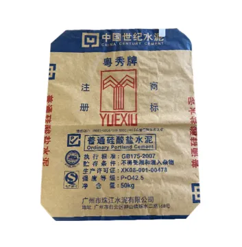 Triple kraft paper valve bag