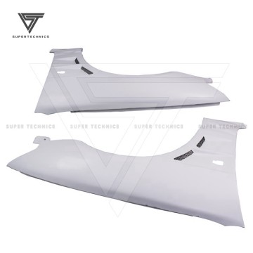 SuperTechnics Style Glass Fiber Front Fender για Nissan Skyline R33 GTR 1995-1998