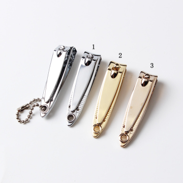 New Arrival Carbon Steel Gold Nail Clipper with File