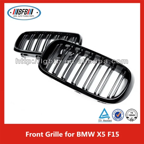 Front Hood Kidney Sport Grill Grille FIT For BMW X5 F15