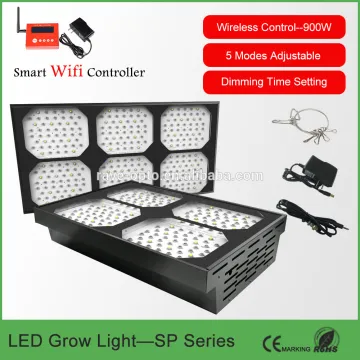 900W LED Grow Light Full Spectrum Lamp Hydroponic Veg Flower Plant