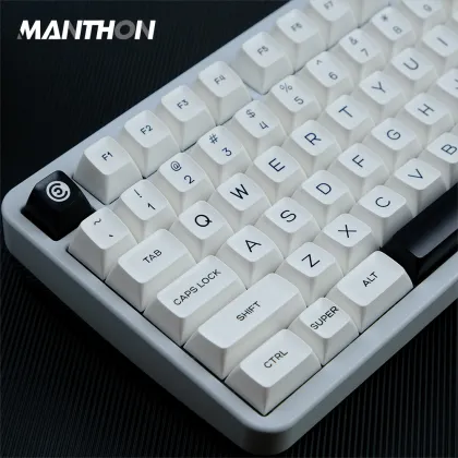 BOW Full Double Shot Keycaps for Cherry MX Mechanical Gaming Keyboard QXA Profile