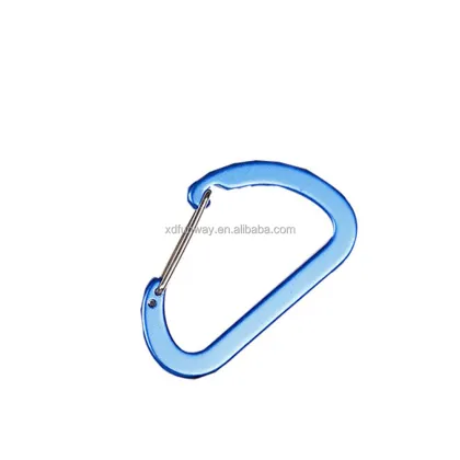 D Shape Flat Carabiner