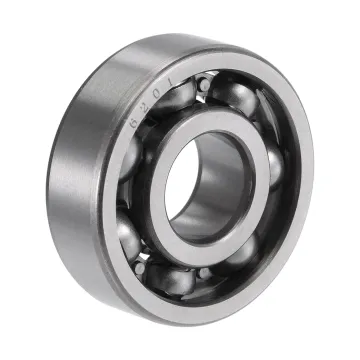 6201 Deep Groove Ball Bearings 12mm Bore 32mm OD 10mm Thick - Chrome Steel