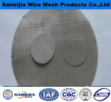 Hebei supply 316 stainless steel wire mesh filter