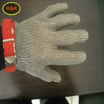 stainless steel mesh gloves for butchers