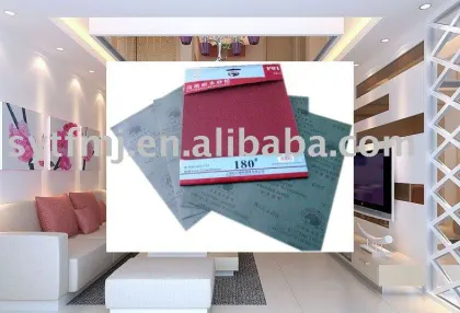 Waterproof sandpaper