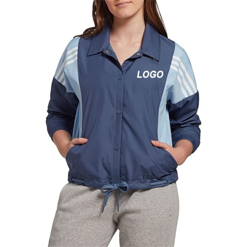 Jaqueta esportiva de logotipo personalizada