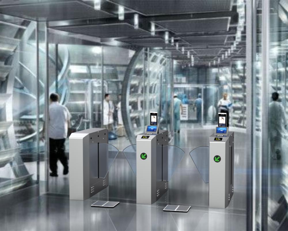 Flap Barrier Turnstile Gate With Esd Tester