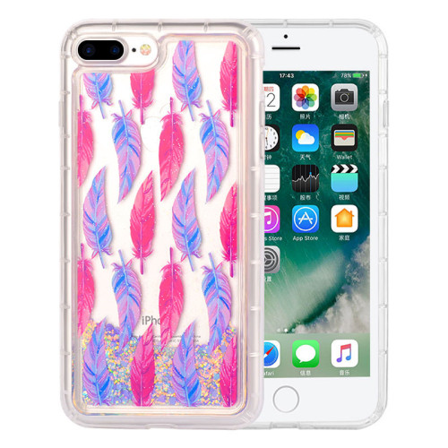 Quick Sand Waterfall Feathers iPhone Cases