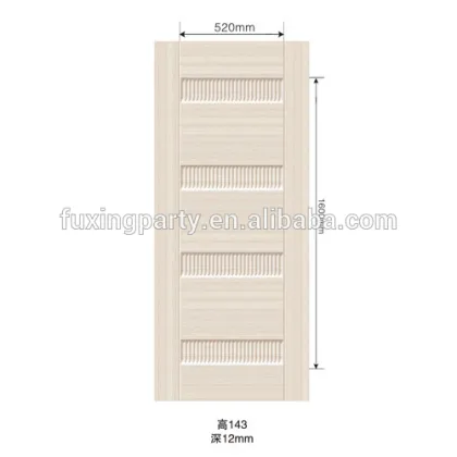 wood pattern steel security door