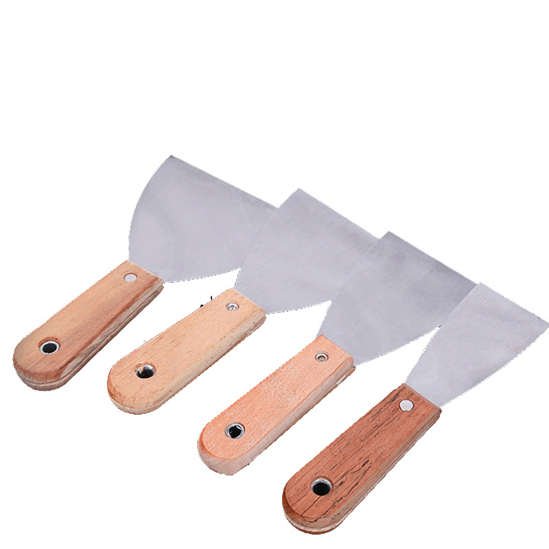 Hair mirror putty knife