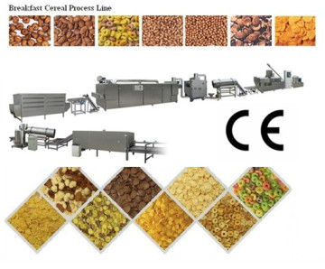 Breakfast Cereals (Corn Flakes) Production Line /Corn Flakes Machine/Processing Line (CY65-II/ CY85-II)