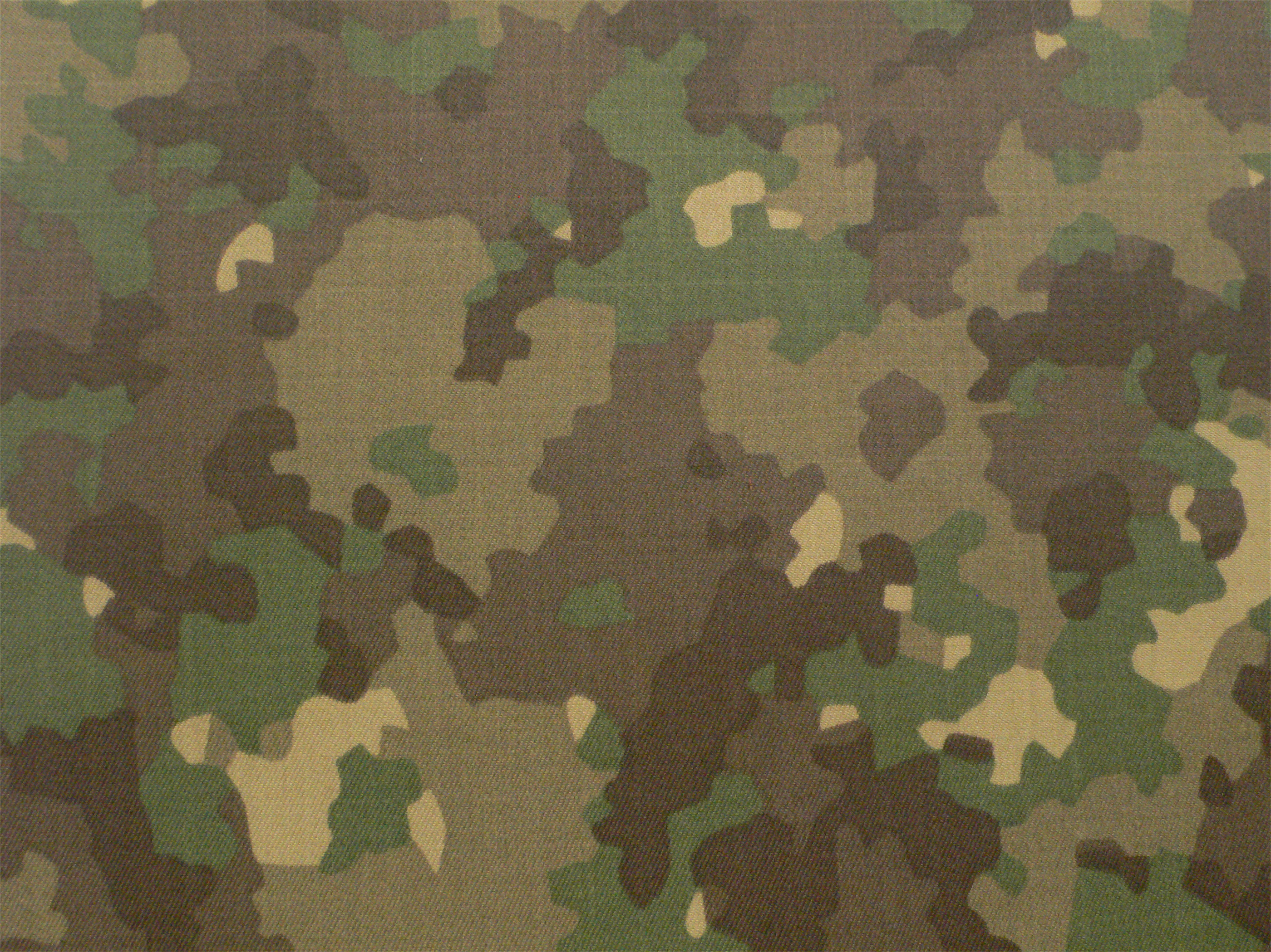 Cotton Nylon Interweave Camouflage Fabric for Combat Uniform