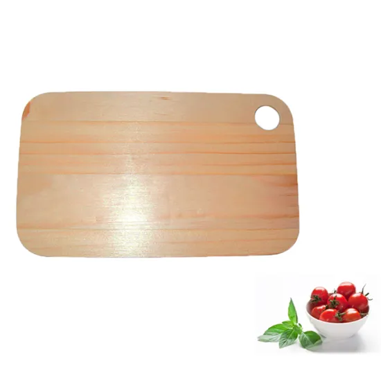 Kitchen useful pine good shaped chopping board wood