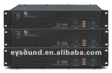 Pro audio 2U power amplifier Q-44