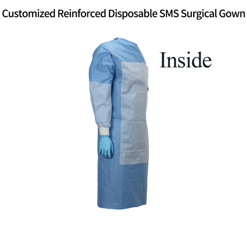 Disposable Nonwoven Sterile Hospital Reinforced Gown