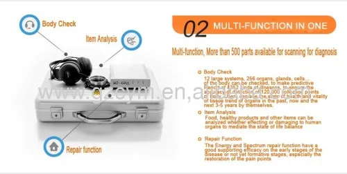 2013 New Arrival 3d/5d Nls Human Body Analyzer 