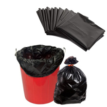 Bolsas de basura de plastico HDPE para reciclaje Industrial recicladas de alta resistencia color negro gran oferta