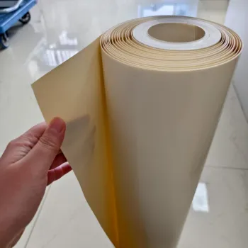Yellow Biodegradable Corn Starch Based Thermoformed Sheet
