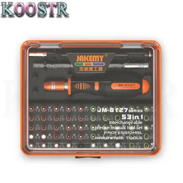Jakemy JM-8127 Magnetic 54in1 Screwdriver Set Electronic Disassemble Repair Tool