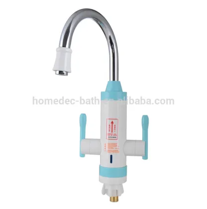 Kitchen two handles electrical faucet instant heating water faucet