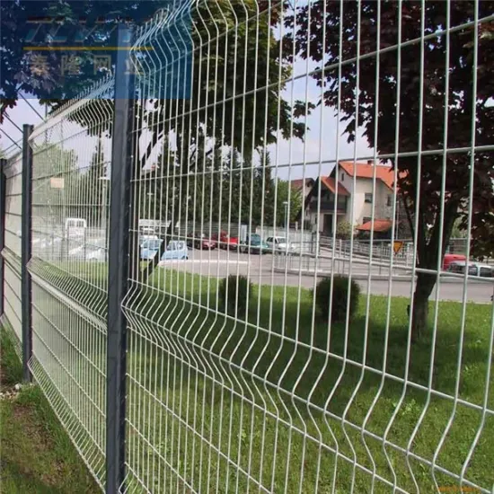 Welded angle type fence