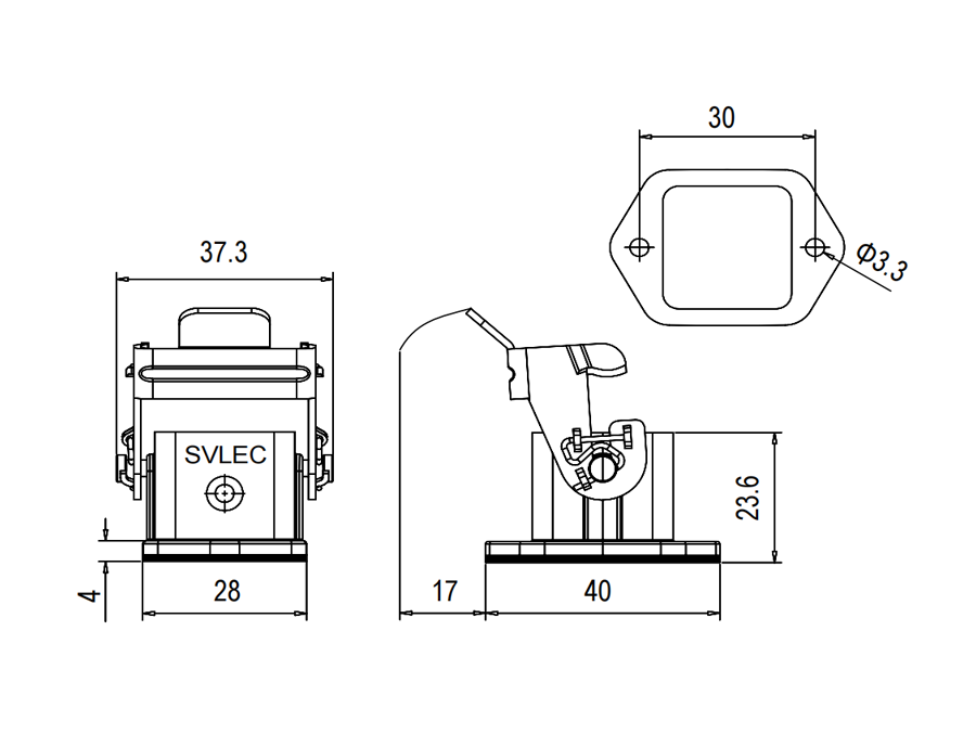 Bottom Entry Hoods Metal