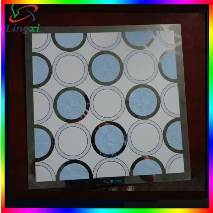 Mirror aluminum composite panels 300x300x17mm,interior decorative aluminum ceiling plates