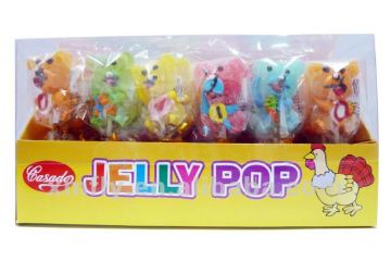 cartoon Shapes soft jelly pops candy