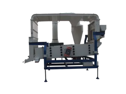 Mustard seed cleaning machine double cleaning system