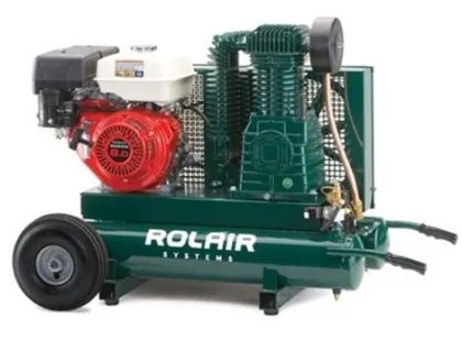 SELL RolAir 8422Hk30 9 Hp Belt Drive Compressor Twin Tank K30 Pump