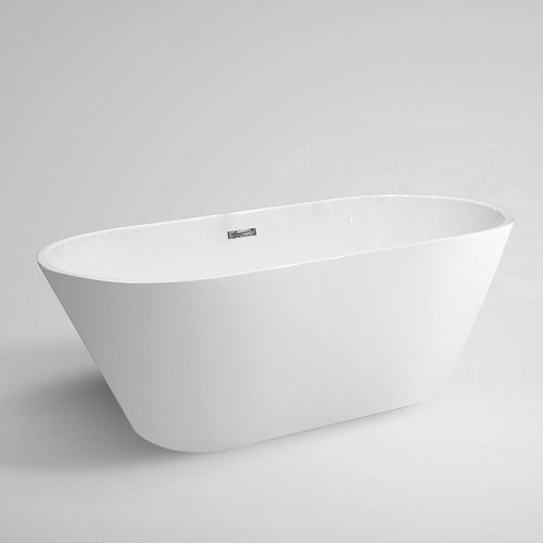 Small Corner Clear Bathroom Freestanding Acrylic Bathtub