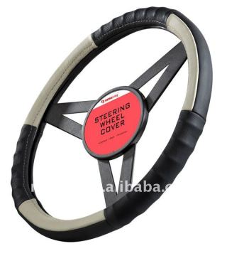 Real Leather Steering wheel cover