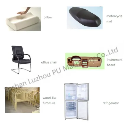 Foshan Luzhou supply high quality High Pressure PU Foaming Injection LZ-907 Machine
