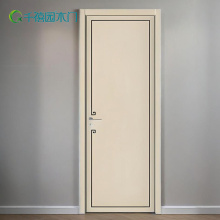 Porte écologique porte battante de chambre ouverte