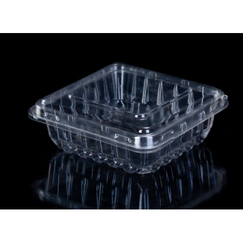 Clapet en plastique transparent pour la nourriture