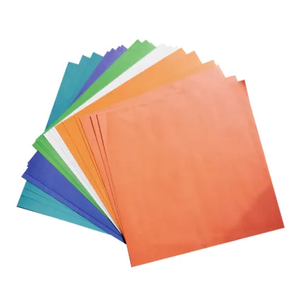 FUNWOOD GQC Double Pages Printing Origami Paper Set: A 70g & 80g Color Paper Origami Kit for Kids