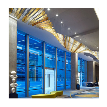 Handmade Custom Hotel Lobby Artistic Glass Chandelier