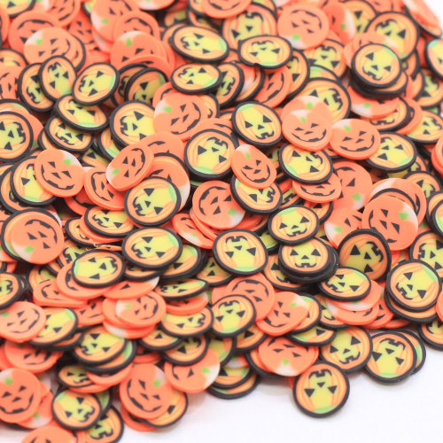 Wholesale Cartoon Pumpkin Colorful Polymer Clay Slices  Mud Clay Slime Filling Crafts Making Nail Sticker Scrapbooking