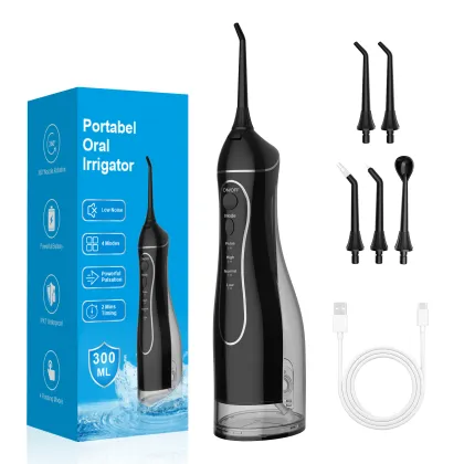 Water Flosser Dental Irrigator for Teeth and Braces - Cordless Water Floss