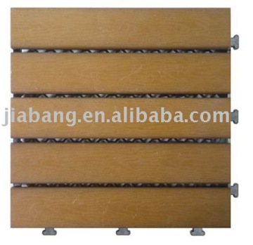 polystyrene plastic decking with PE base