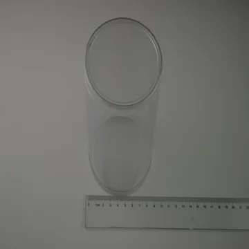 Christmas Ball Custom Transparent Cylinder Packaging