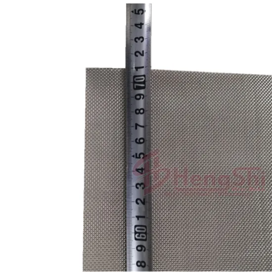 SUS 316 Stainless Steel Security Window Screen Woven Wire Mesh Roll for Insect Protection