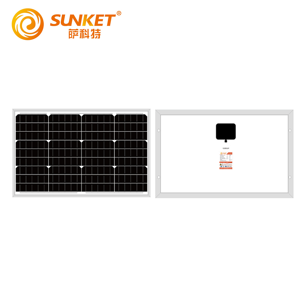 Muestra gratis excepcional 55W Etiopía panel solar mini